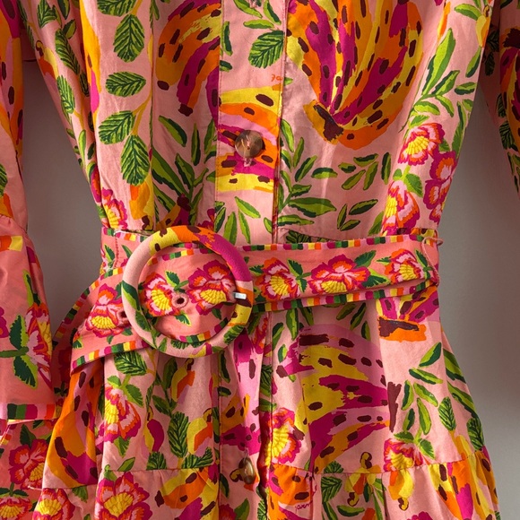 FARM Rio Pink Floral Dress - Picture 4 of 6